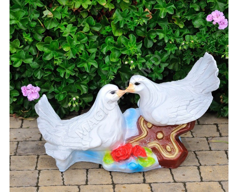 Figurina Cera Doi porumbei